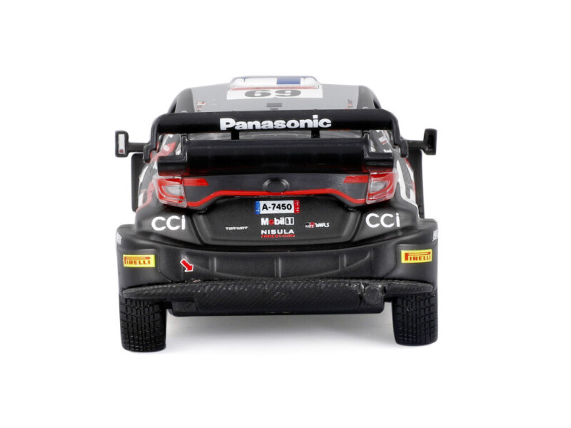 Bburago Toyota GR Yaris Rally1 Hybrid 1:43 #69 Kalle Rovanperä